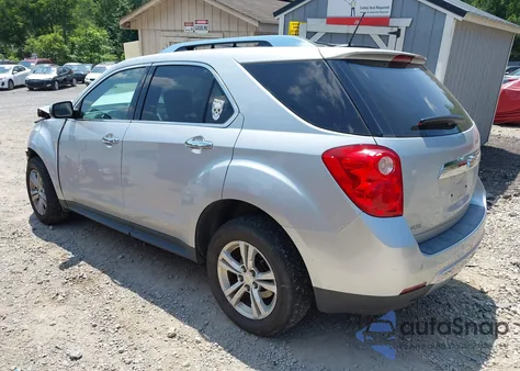 2013 Chevrolet Equinox Ltz z USA, uszkodzony, nr VIN 2GNFLGEK2D6406208